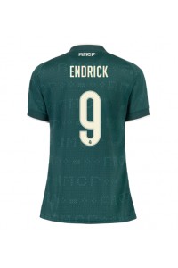 Real Madrid Endrick #9 Fotballdrakt Borte Klær Dame 2026-27 Korte ermer